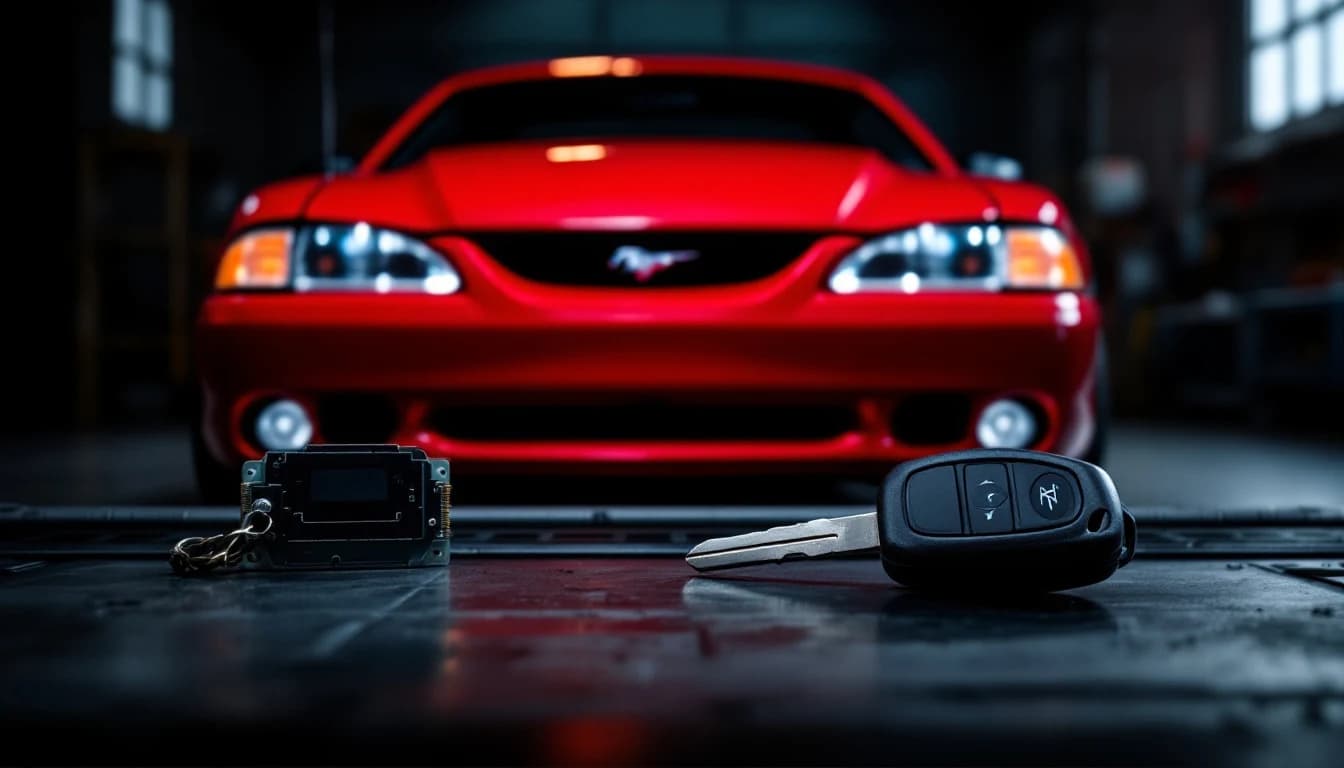 Ford Mustang PATS Won't Start — B1601 / B1602 / B2103 Codes