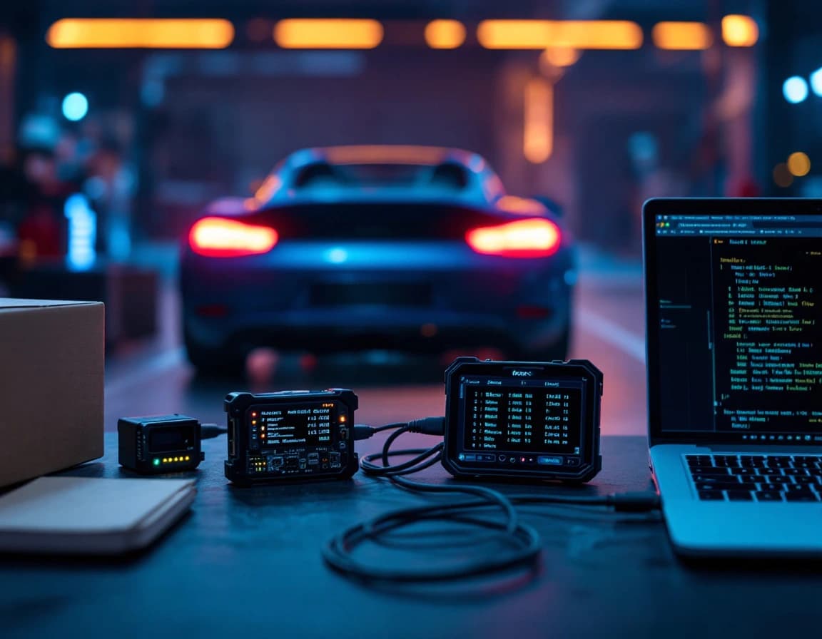 Porsche Alarm / Immobilizer Box Clone