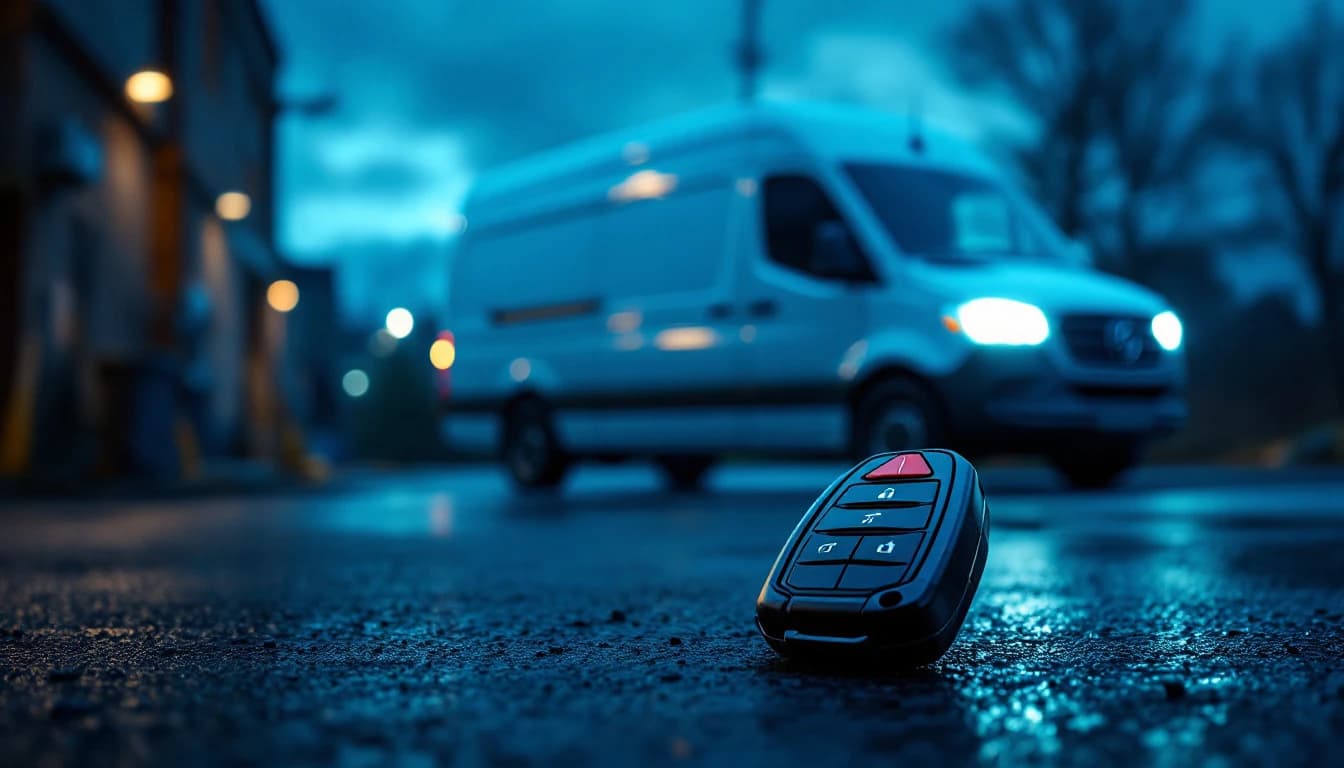 Sprinter — Llave con Control Remoto y Todas las Llaves Perdidas