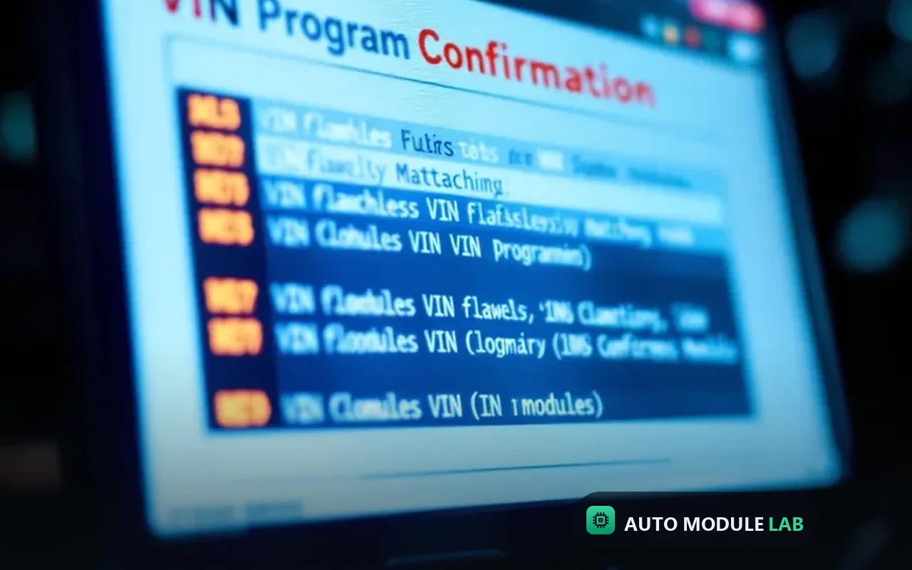 VAG-COM diagnostic software session