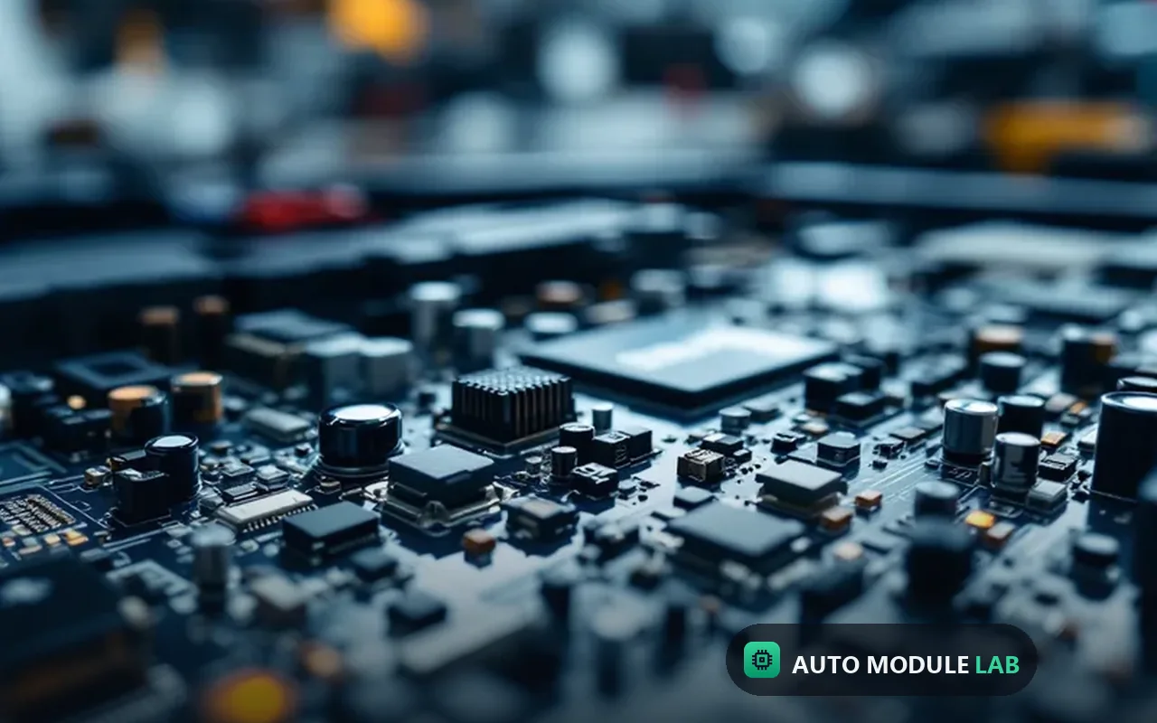 VW Audi cluster board on the bench