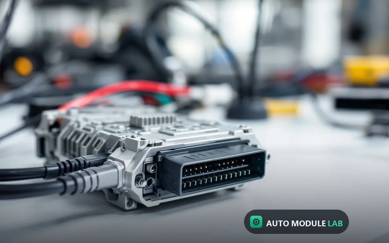 BMW DME alongside programming laptop