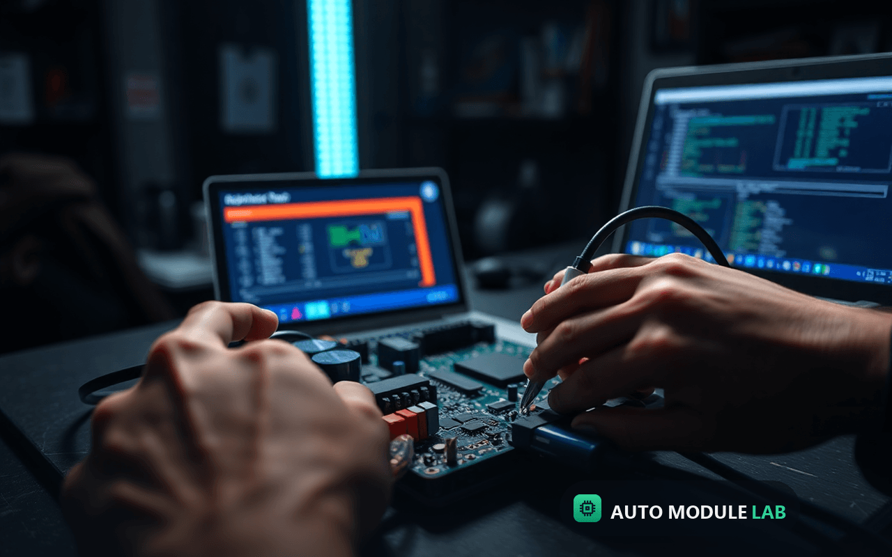 Bench reading a GPEC PCM for cloning