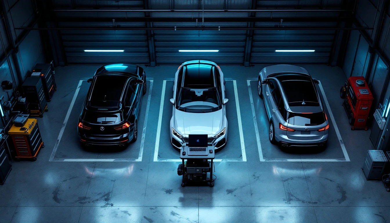 European, Asian and domestic vehicles in a modern independent repair shop