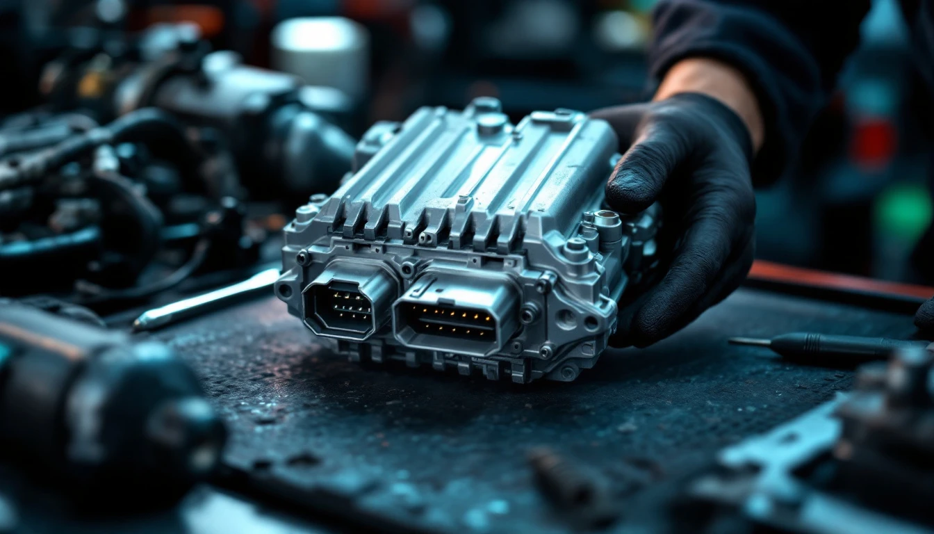 Replacement PCM ready for vehicle programming